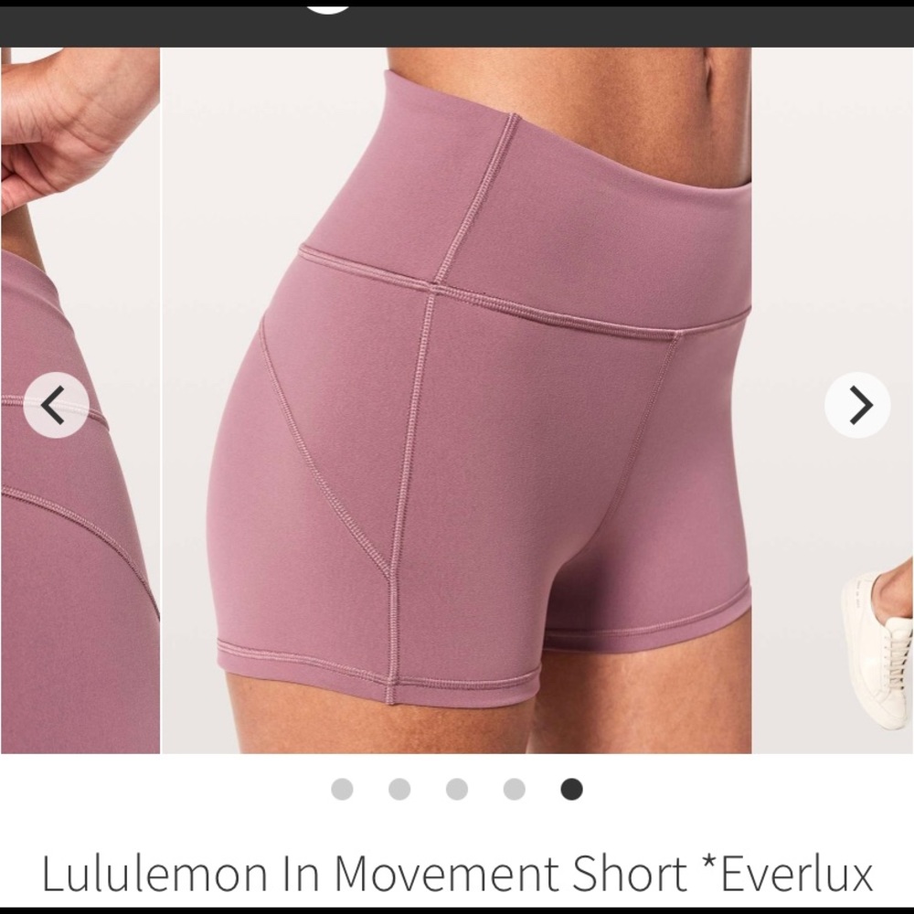 COPY - Lululemon In Movement Short *Everlux 2.5”